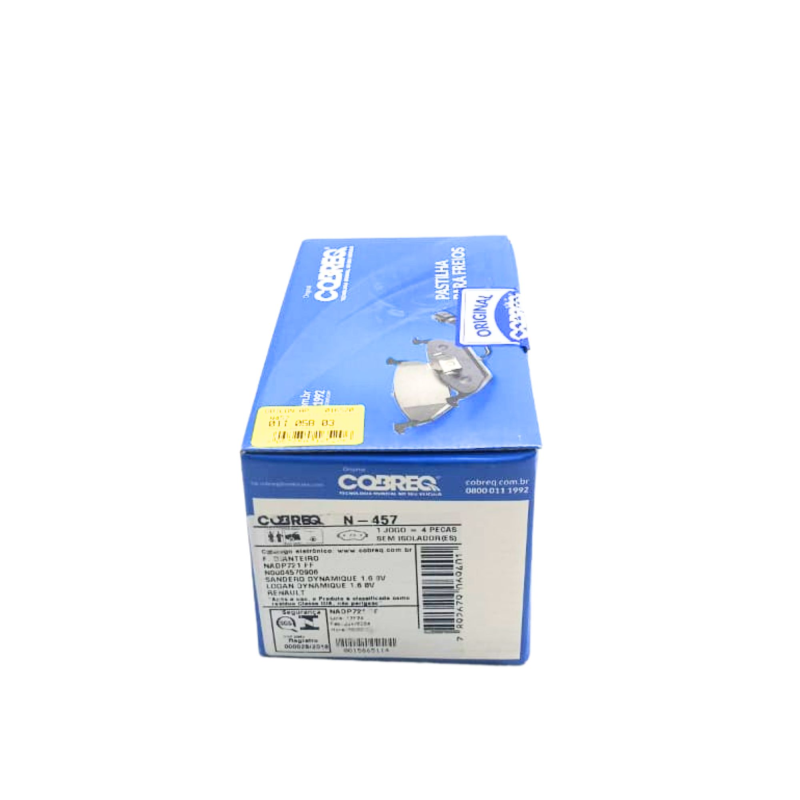 Pastilha Freio N457 Cobreq