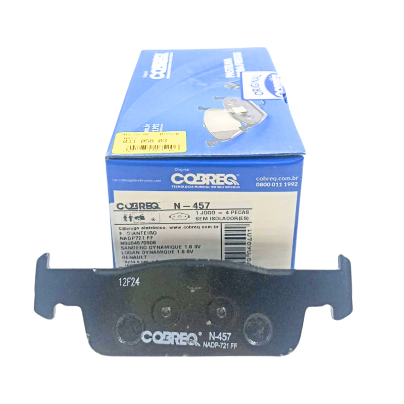 Pastilha Freio N457 Cobreq