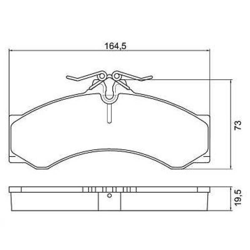 Pastilha Freio Cobreq