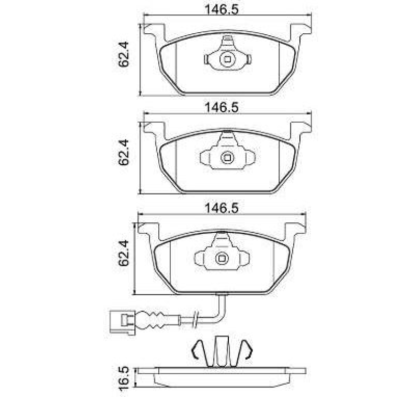 Pastilha Freio Cobreq