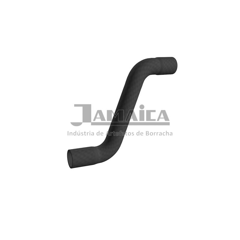 Mangueira Curva Radiador 25x400 Jamaica