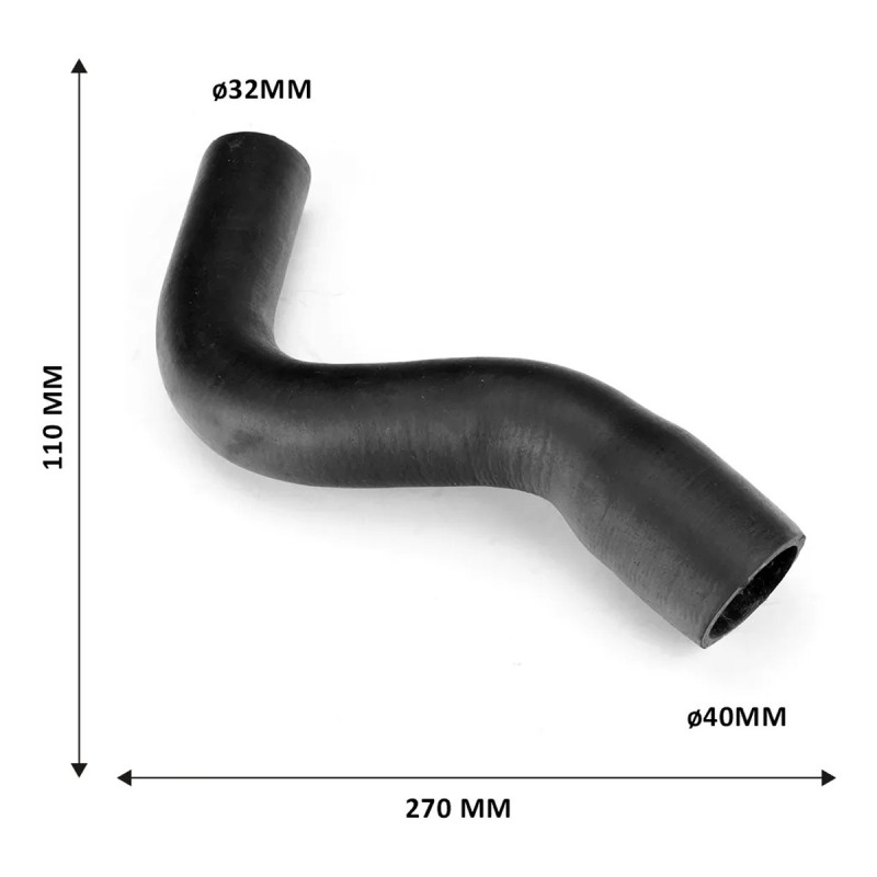 Mangueira Curva Radiador Lion