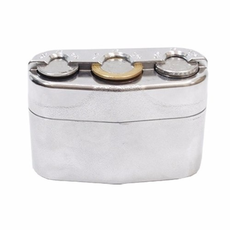 Porta Moeda Cromado Ipebral