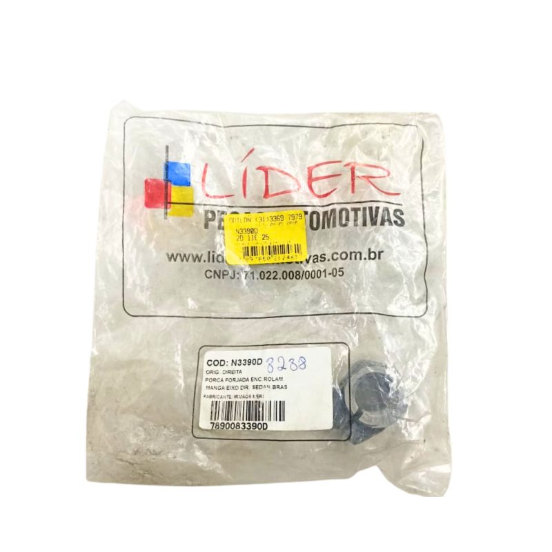 Porca Manga Eixo Dir Lider