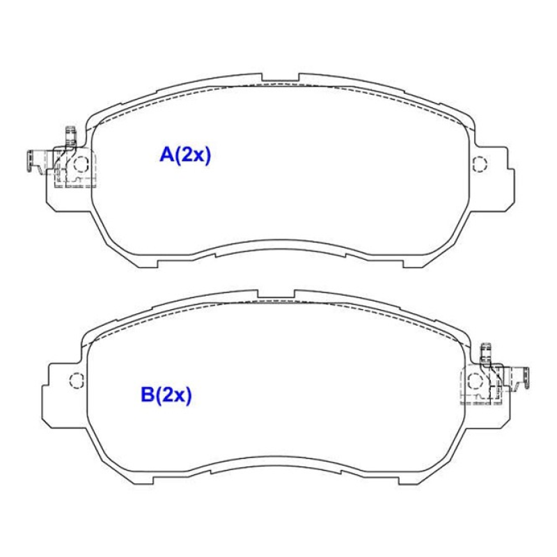 Pastilha Freio Jurid