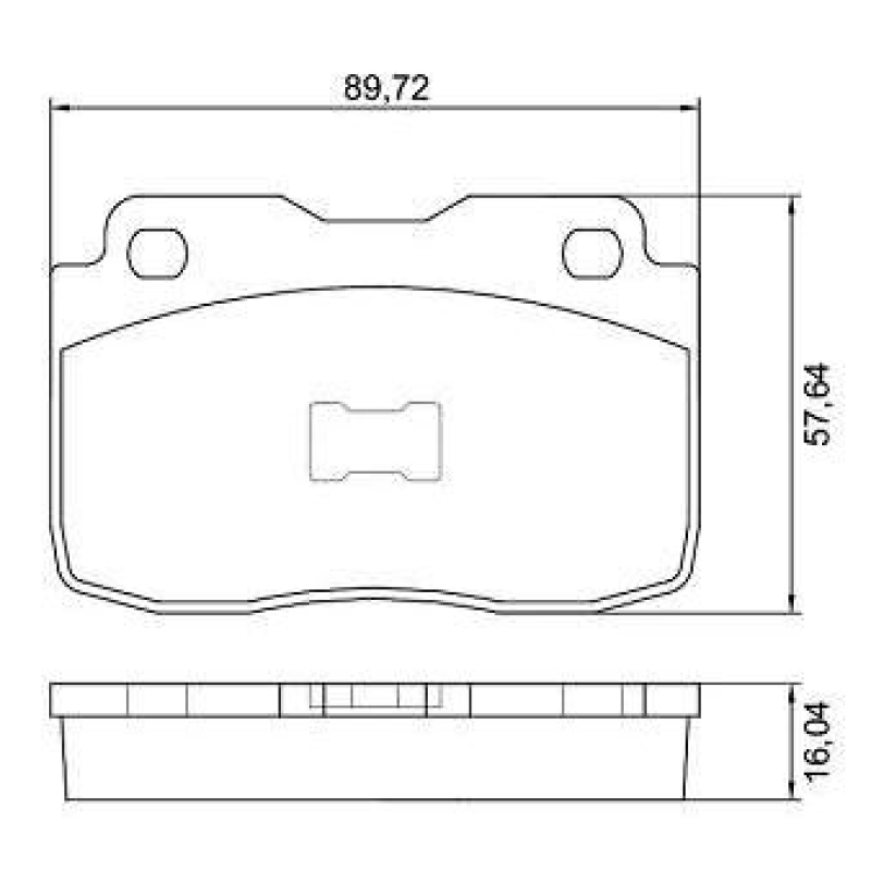 Pastilha Freio Cobreq