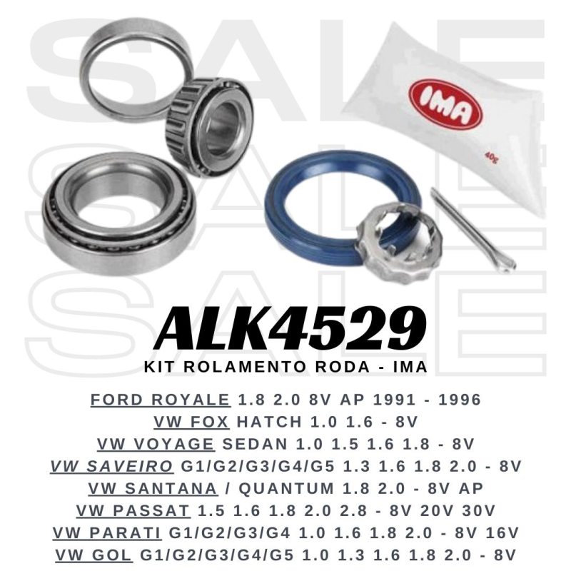 Kit Rolamento Roda