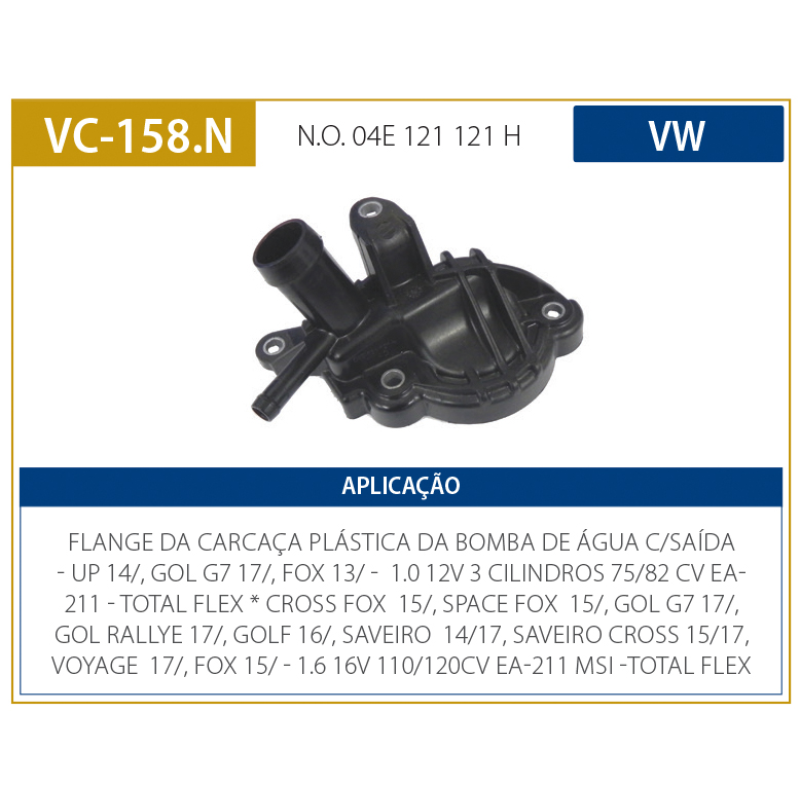 Flange Conexao Valvula Valclei