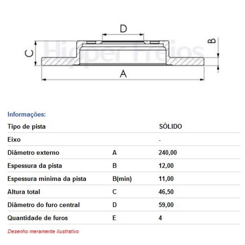 Disco Freio Diant Hf31 Hf