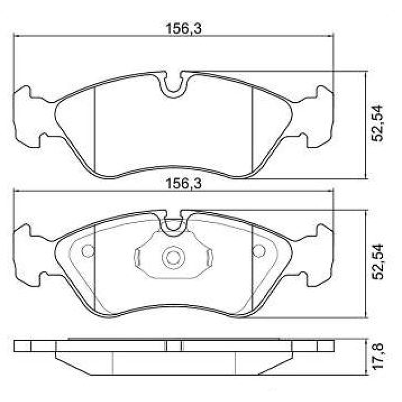 Pastilha Freio Pd52 Cobreq