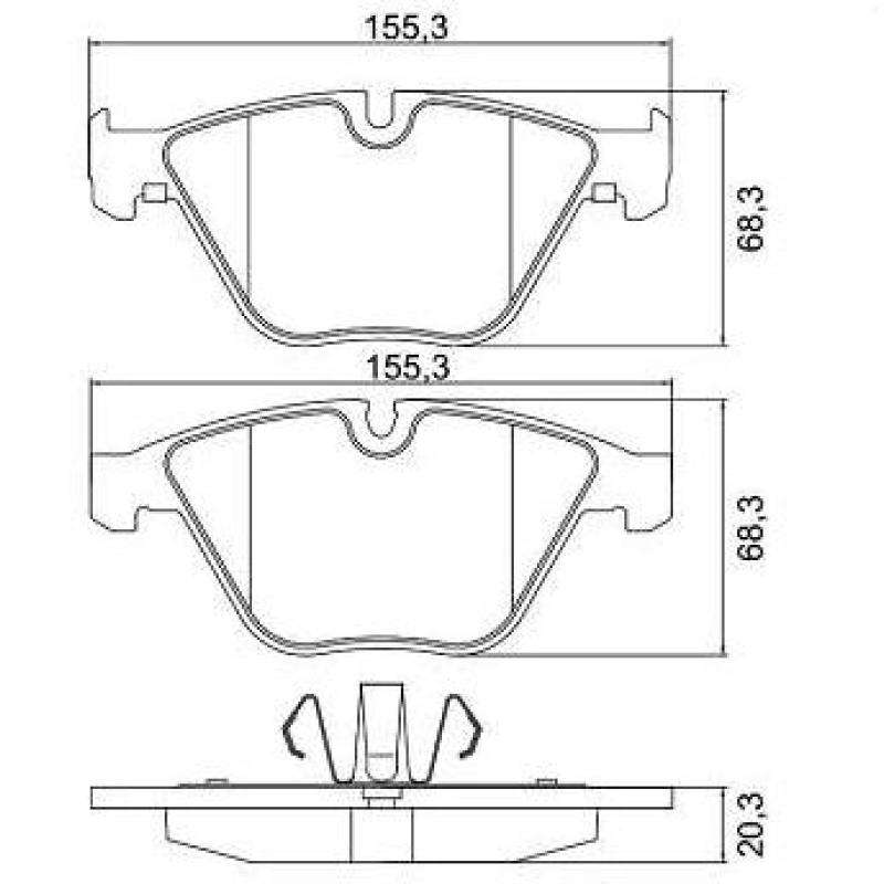Pastilha Freio N1714 Cobreq