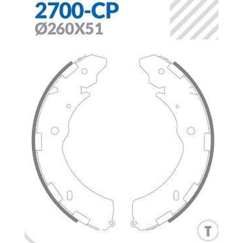 Patim Freio Mi370cp Cobreq