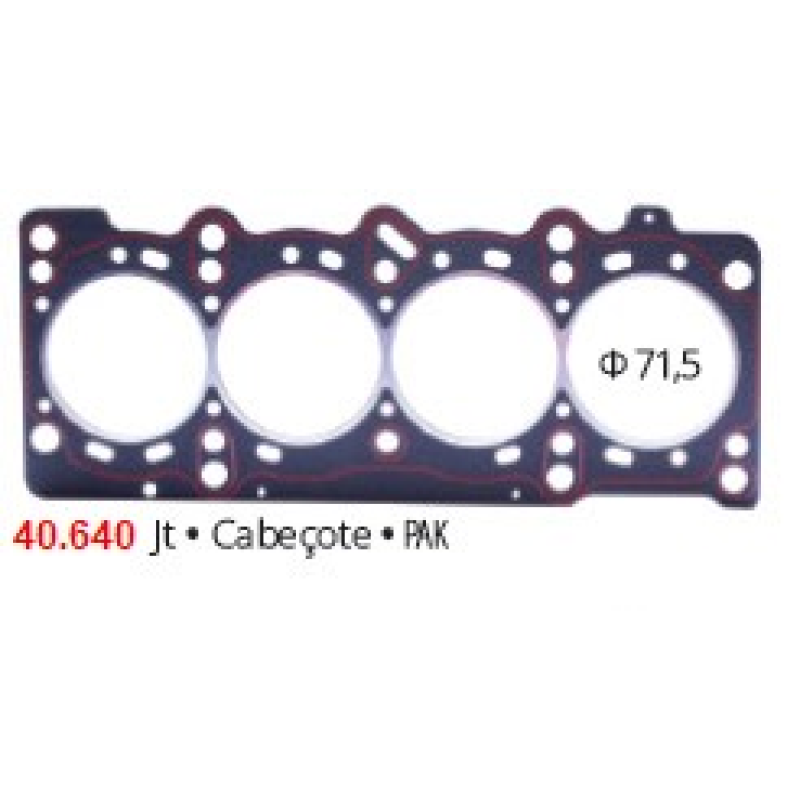 Junta Cabecote 40640 Brasvetec