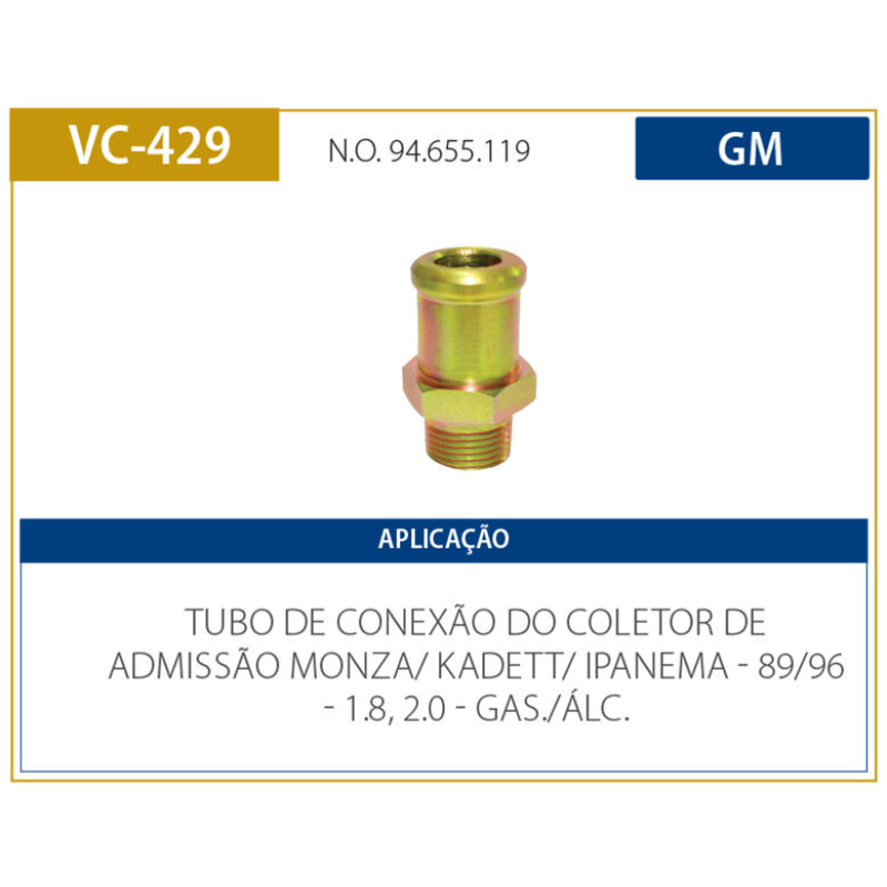 Conector Bomba D Agua Valclei