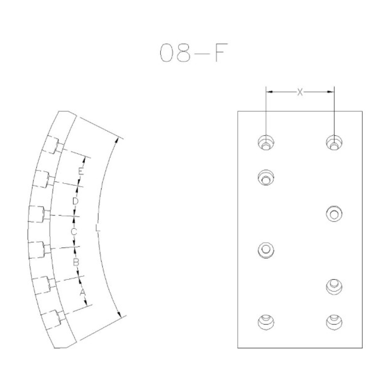 Lona Freio Vw264 Frasle