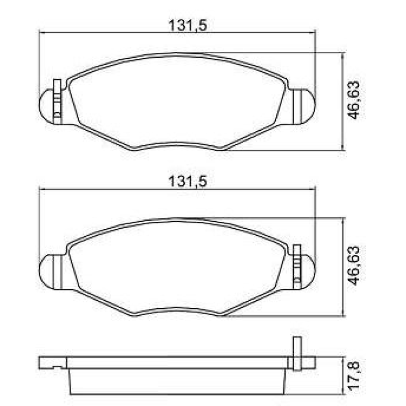 Pastilha Freio Pd435 Cobreq