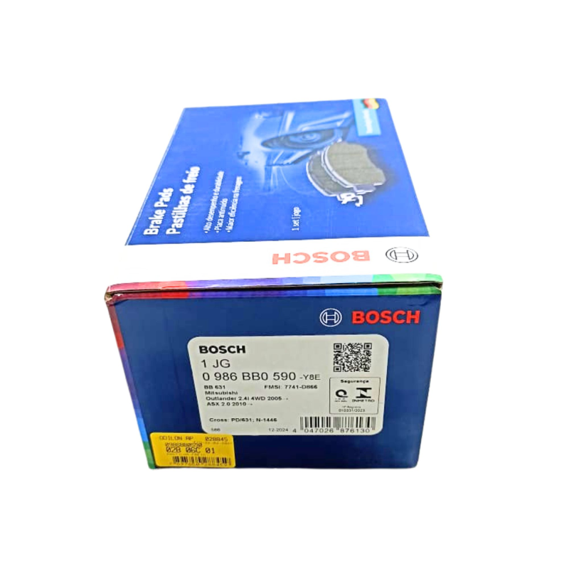 Pastilha Freio Bosch