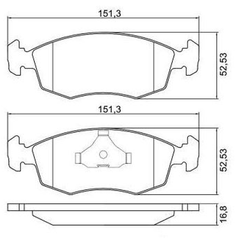 Pastilha Freio Cobreq