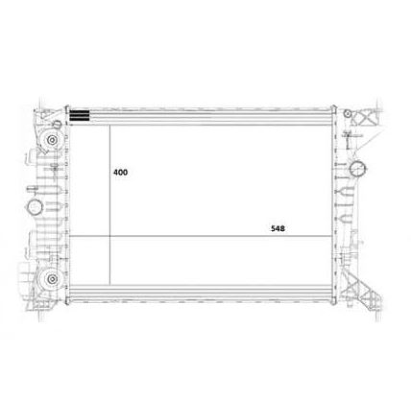 Radiador Rmm1135gm Magneti Marelli