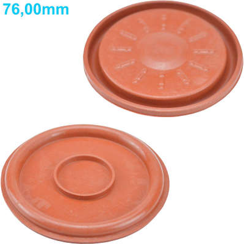 Diafragma  Tampa  Valvula 76mm Bastos