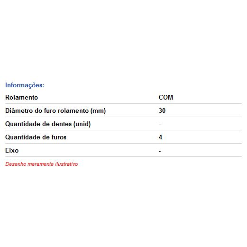 Cubo Roda Tras Hfct33 Hf