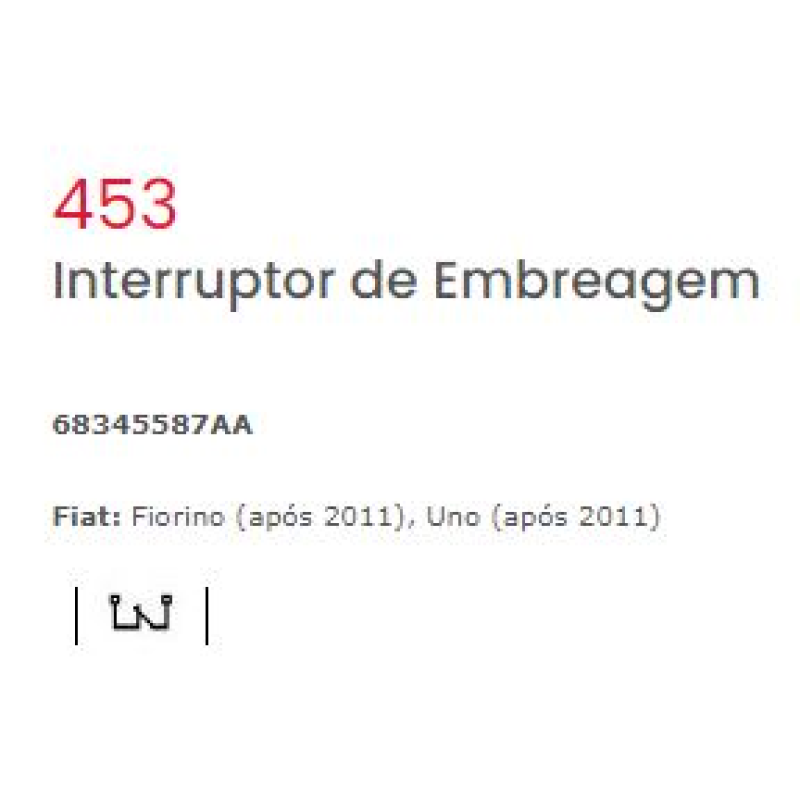 Interruptor Embreagem 3rho