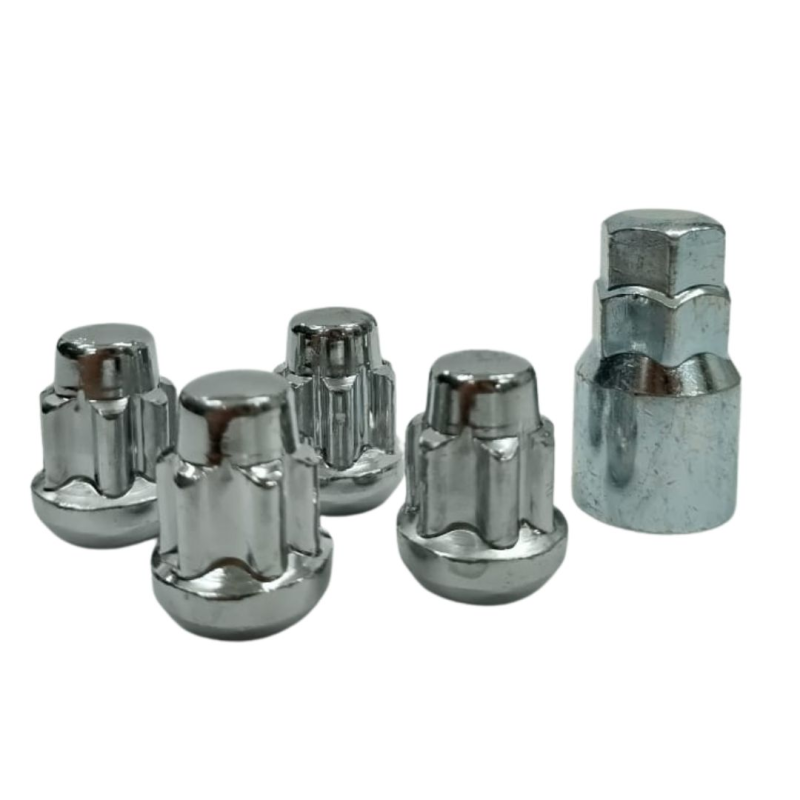 Parafuso Roda Cromado Anti Furto Emblemax