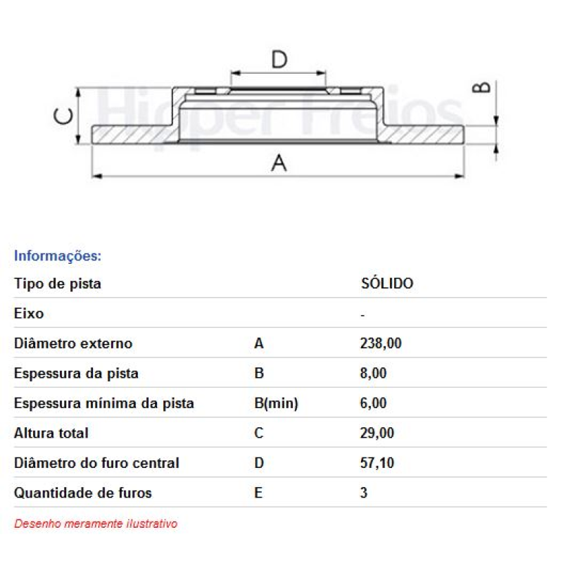 Disco Freio Diant Hf199 Hf