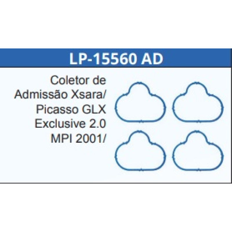 Kit Junta Coletor Admissao Lp