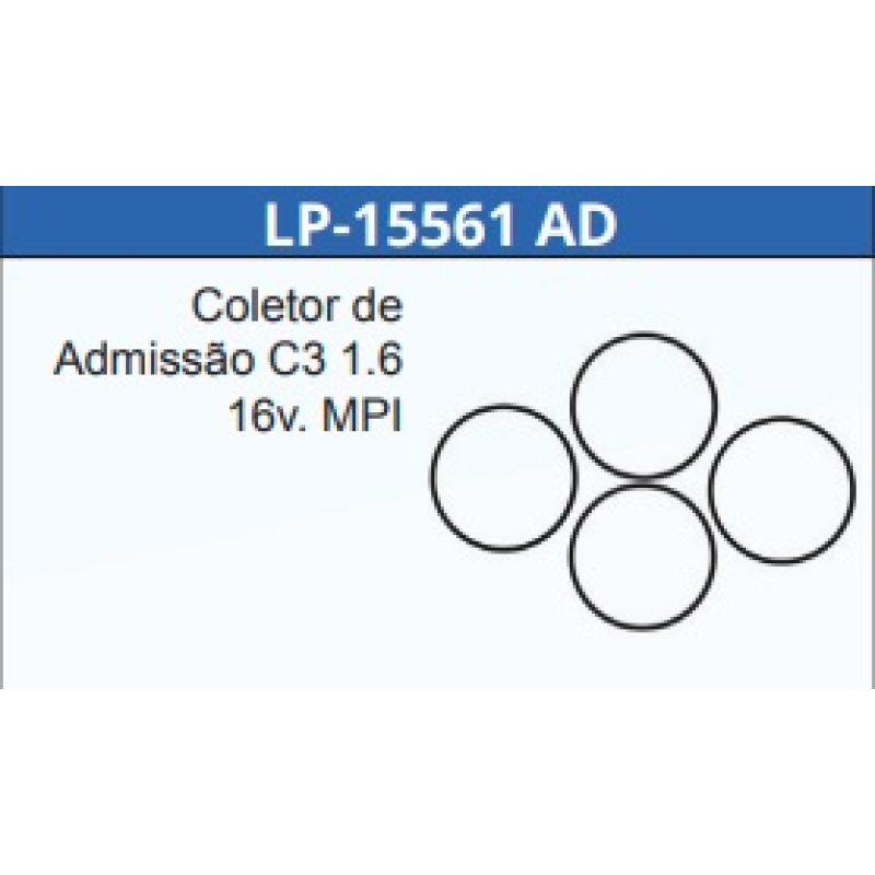 Kit Junta Coletor Admissao Lp