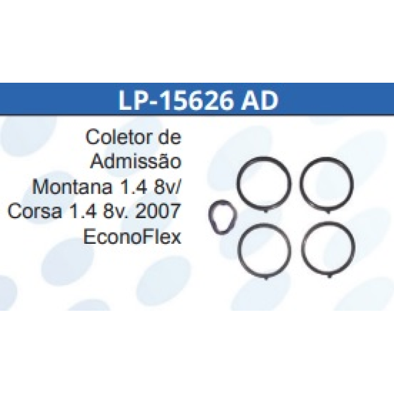 Kit Junta Coletor Admissao Lp