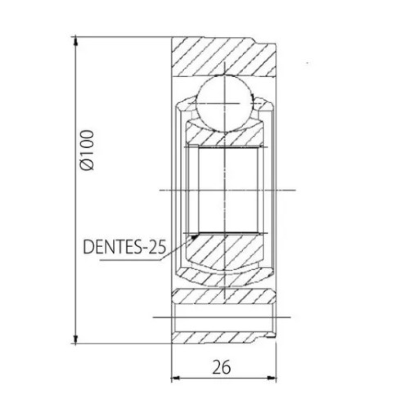 Junta Deslizante Autotec
