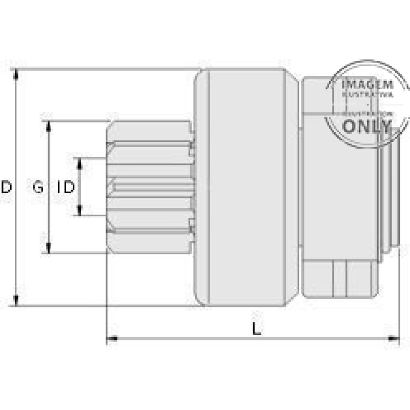 Impulsor Partida Bzm9907860 Bzm