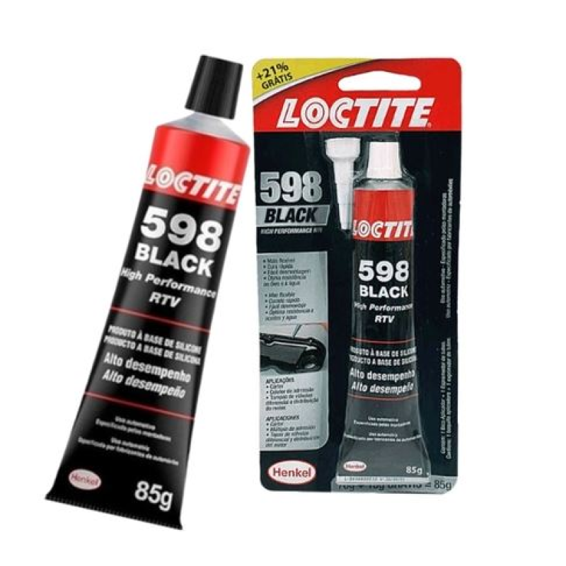 Silicone Preto Loctite