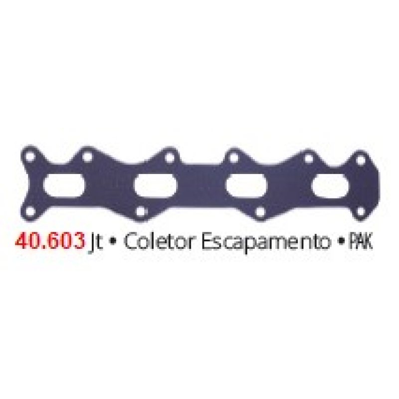 Junta Col Escapamento 40603 Brasvetec