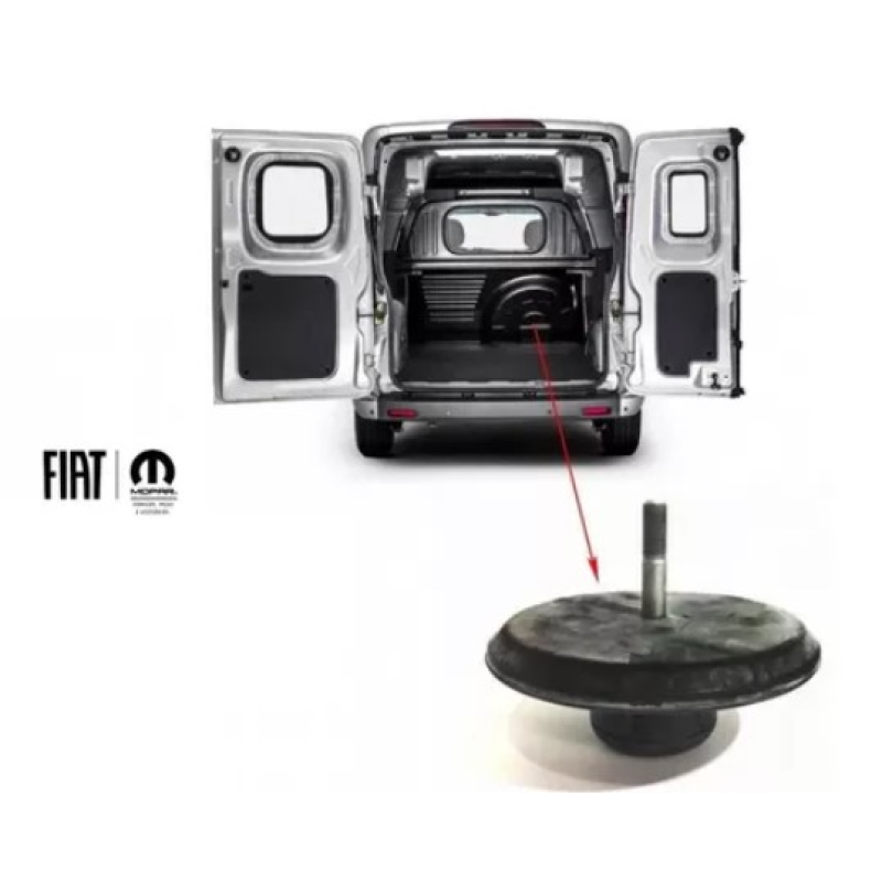 Pomo Parafuso Fixacao Estepe Fiat