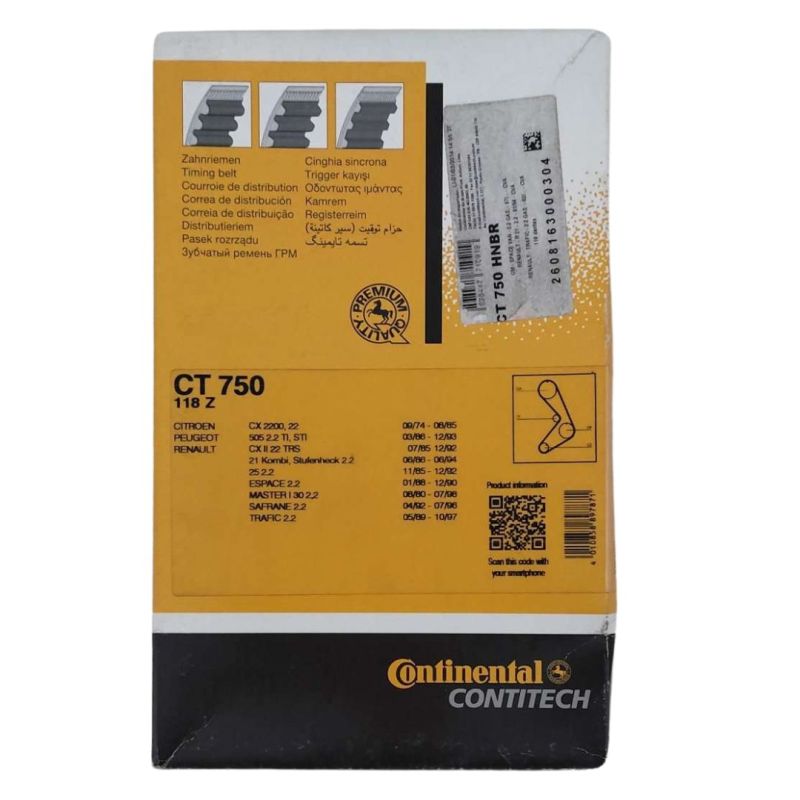 Correia Dentada Contitech