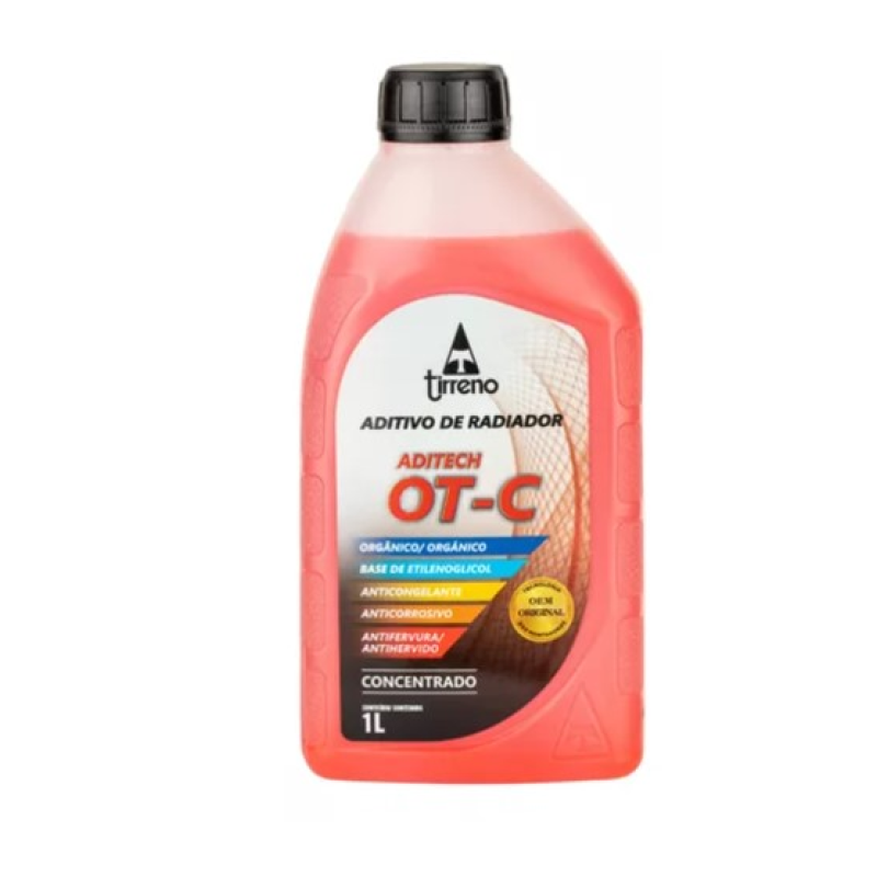 Aditivo Radiador Ot-c Concentrado (laranja) Tirreno