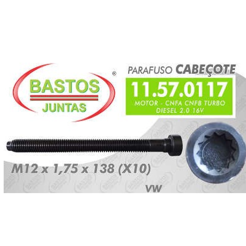 Parafuso Cabecote Bastos