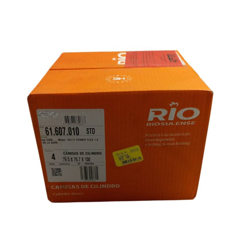 Camisa Cilindro Riosulense