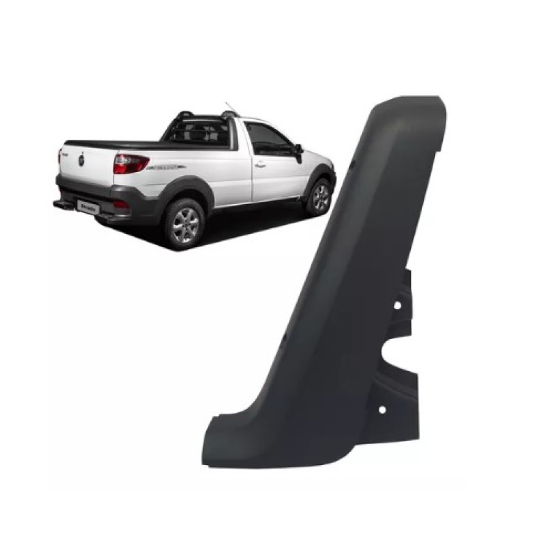 Moldura Acabamento  Cabine Lado Direito Fiat