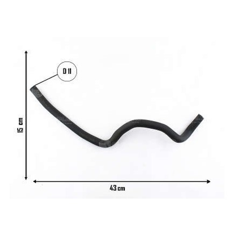 Mangueira  Superior Radiador Cauplas