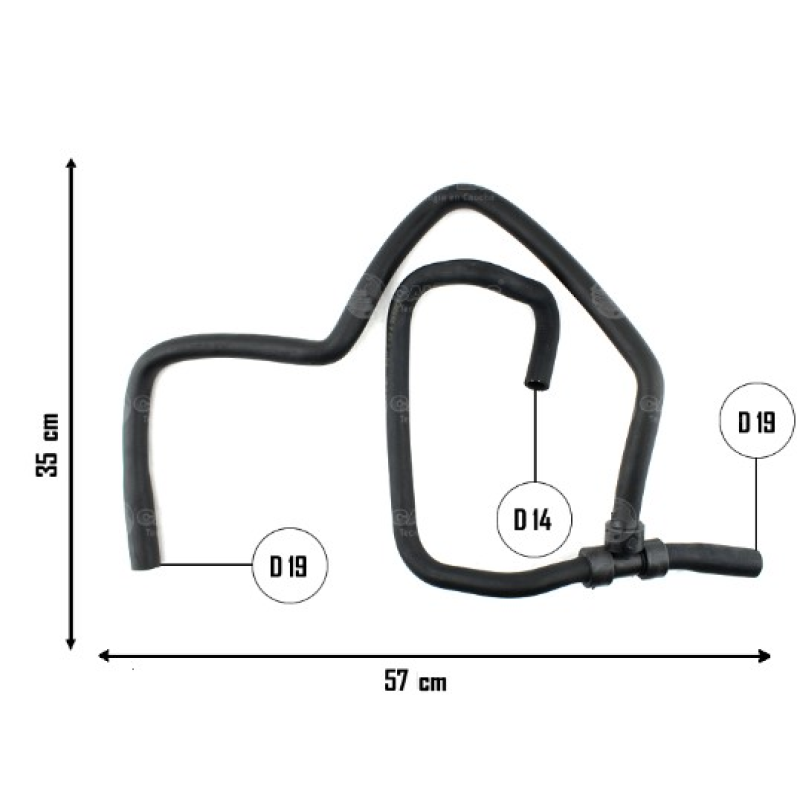 Mangueira Reservatorio Cauplas