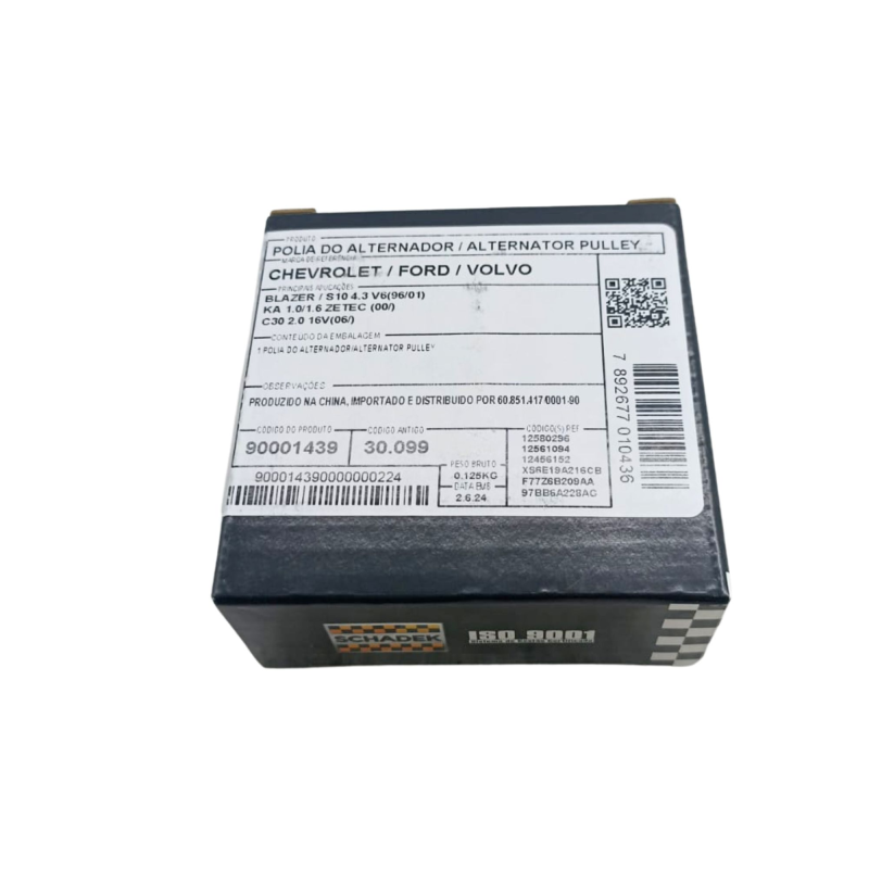 Polia Alternador Schadek