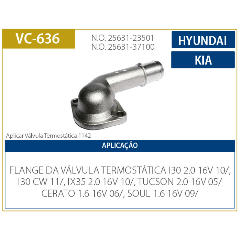 Flange Valvula Termostatica Valclei