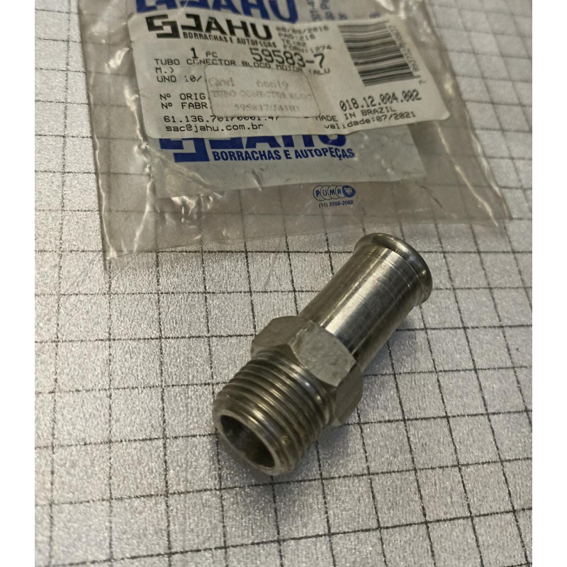 Tubo Conector Bloco Mtr Jahu