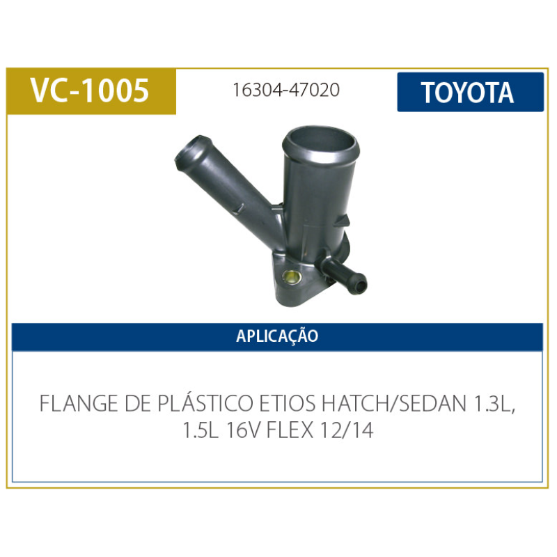Flange Fluxo Dagua Valclei