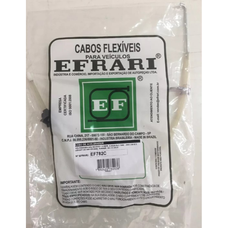 Cabo Acelerador 5070 Efrari