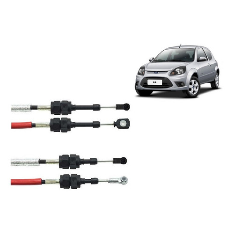 KIT CABO DE MARCHA ENGATE E SELEÇÃO FORD KA